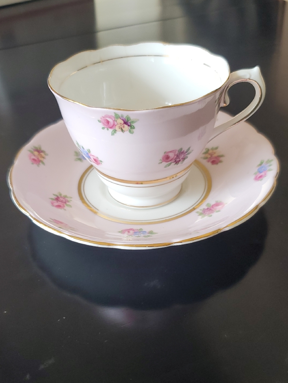Colclough Cup And Saucer Bone China